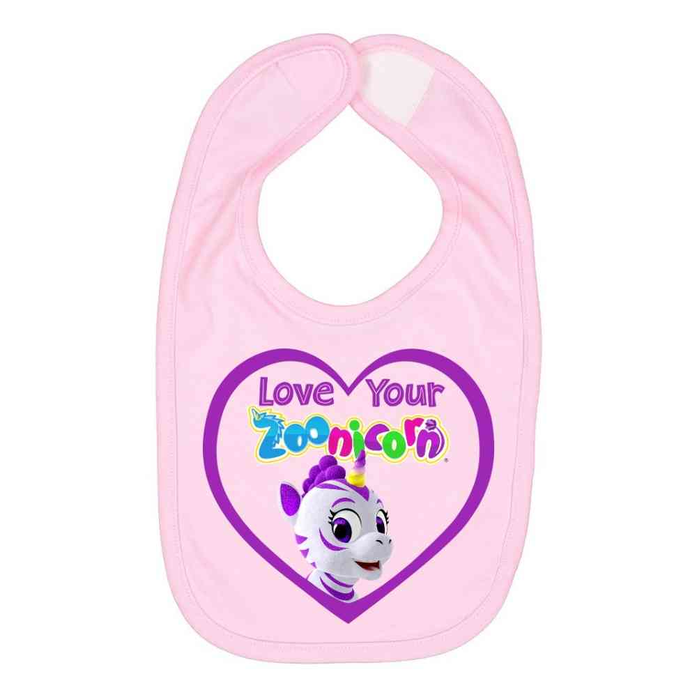 Love Your Zoonicorn, Promi, Infant Bib