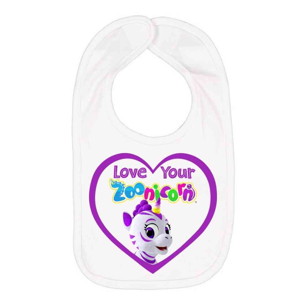 Love Your Zoonicorn, Promi, Infant Bib