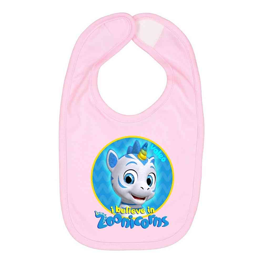 I Believe In Zoonicorns, Valeo, Infant Bib