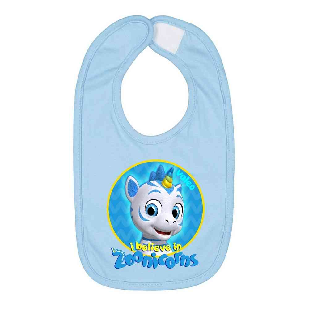 I Believe In Zoonicorns, Valeo, Infant Bib