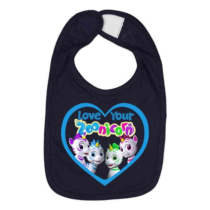 Love Your Zoonicorn, Group, Infant Bib