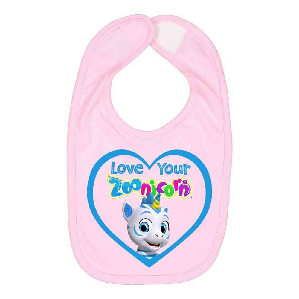 Love Your Zoonicorn, Valeo, Infant Bib