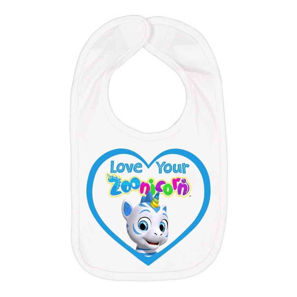 Love Your Zoonicorn, Valeo, Infant Bib