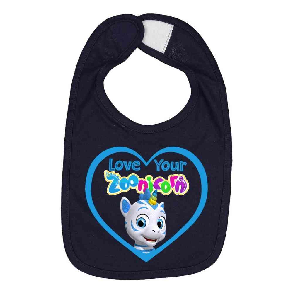 Love Your Zoonicorn, Valeo, Infant Bib