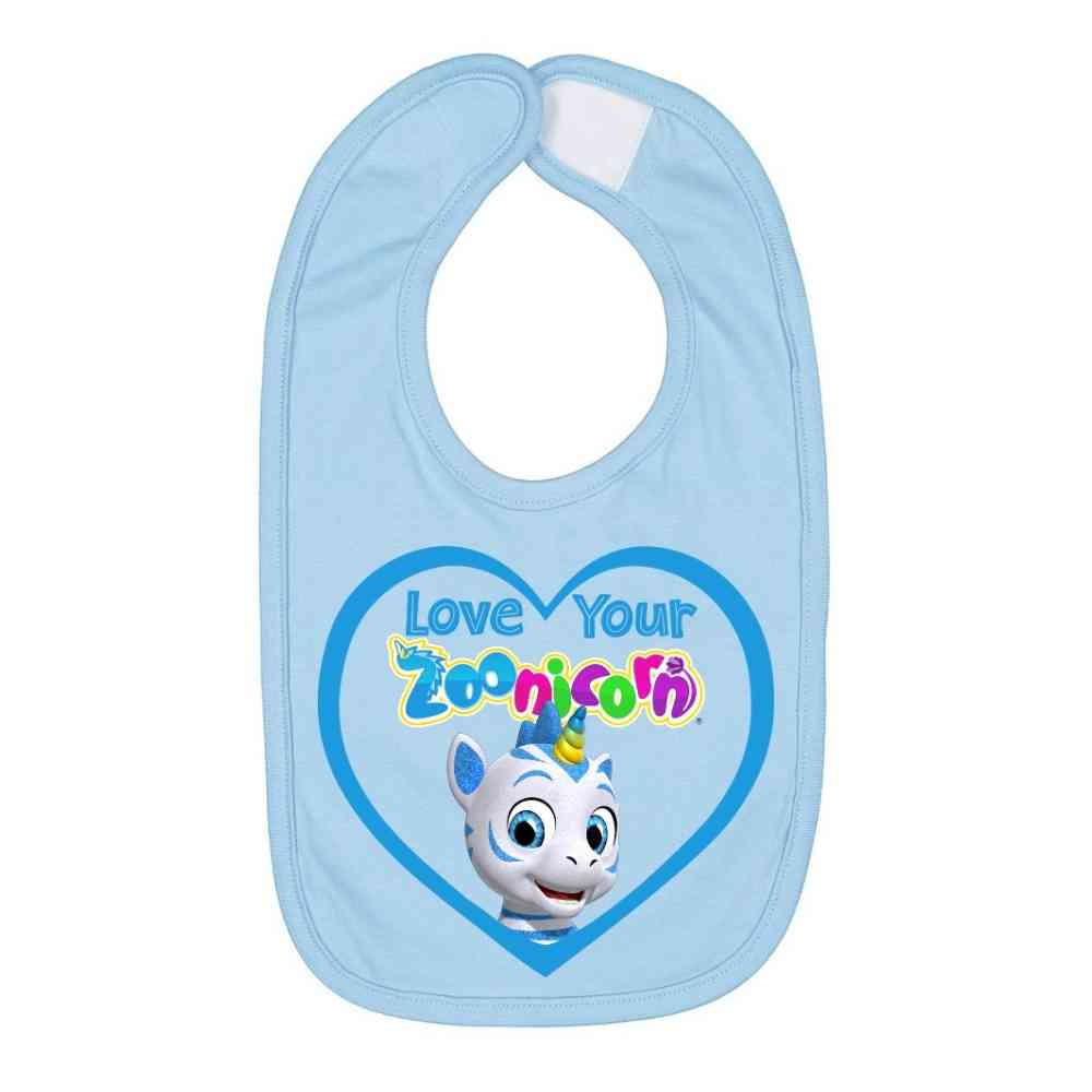 Love Your Zoonicorn, Valeo, Infant Bib