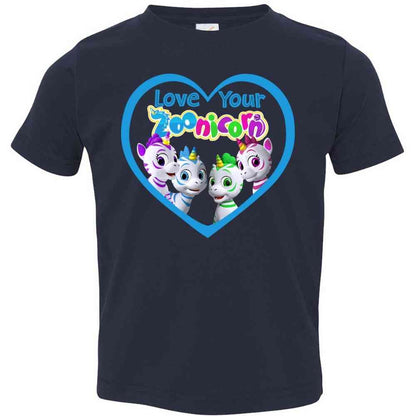 Love Your Zoonicorn, Group, Toddler Tee