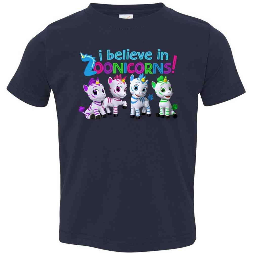 I Believe In Zoonicorns, Group, Toddler Tee