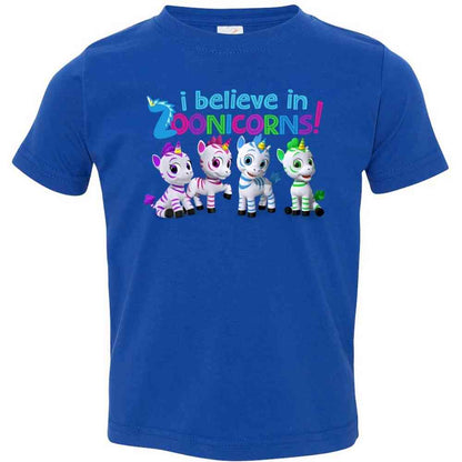 I Believe In Zoonicorns, Group, Toddler Tee