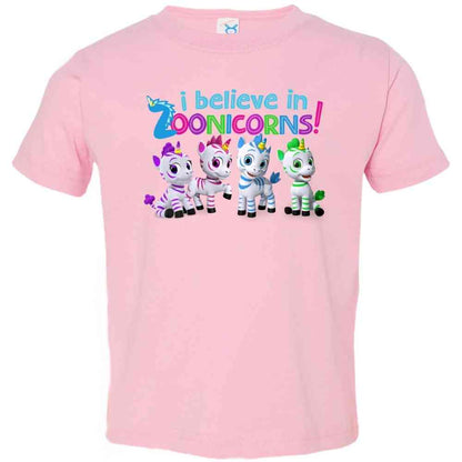 I Believe In Zoonicorns, Group, Toddler Tee