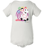Aliel Swirl by Zoonicorn, Infant Short Sleeve Baby Rib Body Suit
