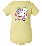 Promi Swirl by Zoonicorn, Infant Short Sleeve Baby Rib Body Suit