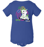 Ene Swirl by Zoonicorn, Infant Short Sleeve Baby Rib Body Suit