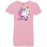 Promi Swirl by Zoonicorn, Girls’ Princess Crew T-Shirt