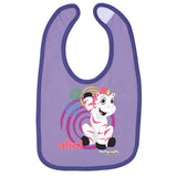 Aliel Swirl by Zoonicorn, Infant Contrast Trim Premium Jersey Bib