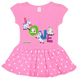 Zig Zag Love by Zoonicorn, Infant Baby Rib Dress