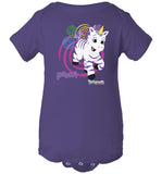 Promi Swirl by Zoonicorn, Infant Short Sleeve Baby Rib Body Suit