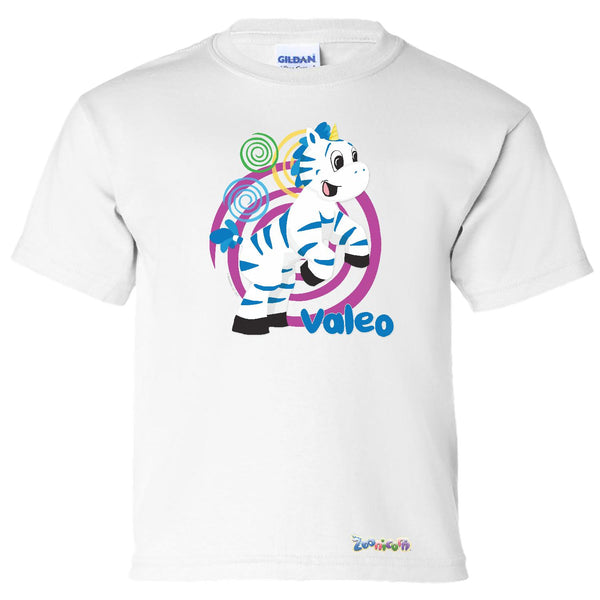 Valeo Swirl by Zoonicorn, Short Sleeve Youth T-Shirt