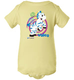 Valeo Swirl by Zoonicorn, Infant Short Sleeve Baby Rib Body Suit