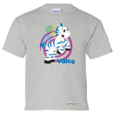 Valeo Swirl by Zoonicorn, Short Sleeve Youth T-Shirt