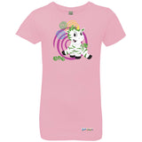 Ene Swirl by Zoonicorn, Girls’ Princess Crew T-Shirt