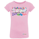 I Believe in Zoonicorns by Zoonicorn, Toddler Girls Fine Jersey T-Shirt