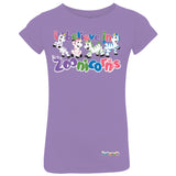 I Believe in Zoonicorns by Zoonicorn, Toddler Girls Fine Jersey T-Shirt