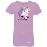 Promi Swirl by Zoonicorn, Girls’ Princess Crew T-Shirt