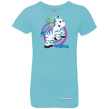 Valeo Swirl by Zoonicorn, Girls’ Princess Crew T-Shirt