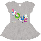 Zig Zag Love by Zoonicorn, Toddler Rib Dress