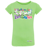 I Believe in Zoonicorns by Zoonicorn, Toddler Girls Fine Jersey T-Shirt