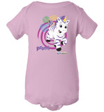 Promi Swirl by Zoonicorn, Infant Short Sleeve Baby Rib Body Suit