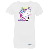 Promi Swirl by Zoonicorn, Girls’ Princess Crew T-Shirt