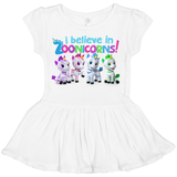 I Believe In Zoonicorns, Group, Toddler Dress