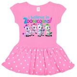 I Believe In Zoonicorns, Group, Toddler Dress