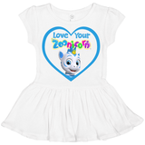 Love Your Zoonicorn, Valeo, Toddler Dress
