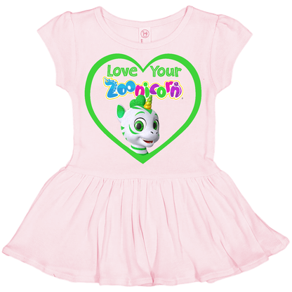 Love Your Zoonicorn, Ene, Toddler Dress
