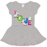 Zig Zag Love by Zoonicorn, Infant Baby Rib Dress