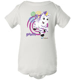 Promi Swirl by Zoonicorn, Infant Short Sleeve Baby Rib Body Suit