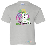 Ene Swirl by Zoonicorn, Short Sleeve Youth T-Shirt