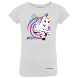 Promi Swirl by Zoonicorn, Toddler Girls Fine Jersey T-Shirt