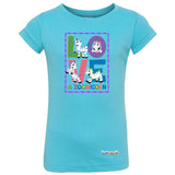 Love A Zoonicorn by Zoonicorn, Toddler Girls Fine Jersey T-Shirt