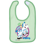 Valeo Swirl by Zoonicorn, Infant Contrast Trim Premium Jersey Bib