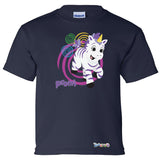 Promi Swirl by Zoonicorn, Short Sleeve Youth T-Shirt