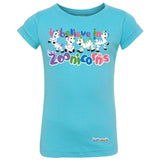 I Believe in Zoonicorns by Zoonicorn, Toddler Girls Fine Jersey T-Shirt