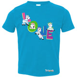 Zig Zag Love by Zoonicorn, Toddler Fine Jersey T-Shirt