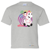 Aliel Swirl by Zoonicorn, Short Sleeve Youth T-Shirt