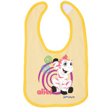 Aliel Swirl by Zoonicorn, Infant Contrast Trim Premium Jersey Bib