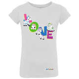 Zig Zag Love by Zoonicorn, Toddler Girls Fine Jersey T-Shirt