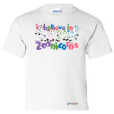 I Believe in Zoonicorns by Zoonicorn, Short Sleeve Youth T-Shirt