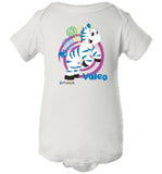 Valeo Swirl by Zoonicorn, Infant Short Sleeve Baby Rib Body Suit